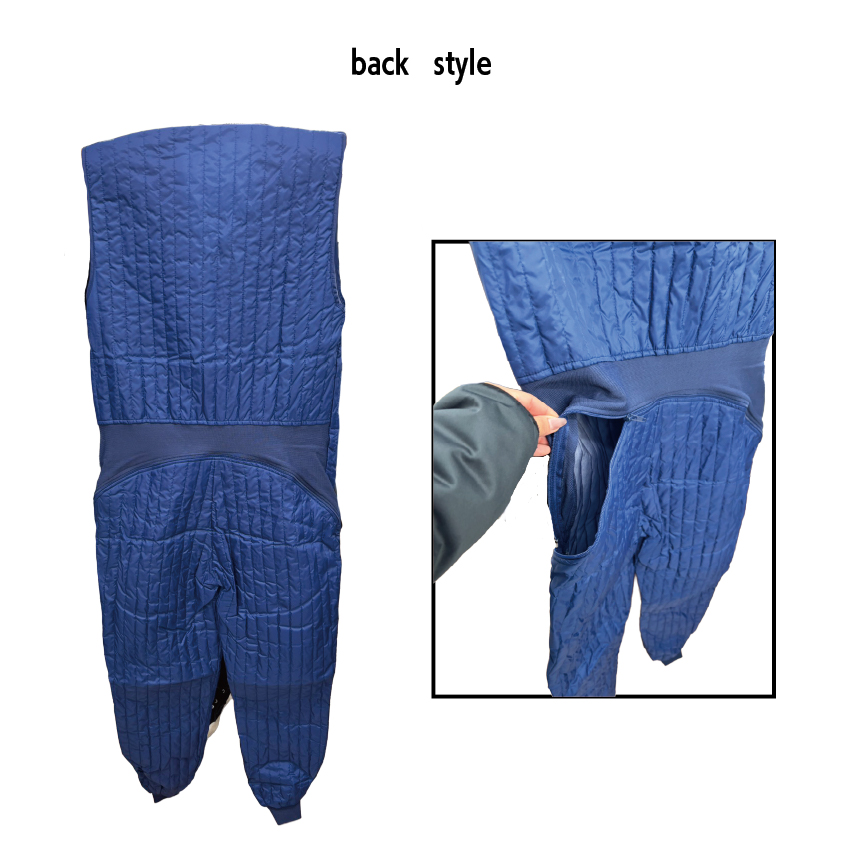 防寒キルトインナースーツ タケヤ衣料 No.660 3L/4L ネイビー 上下