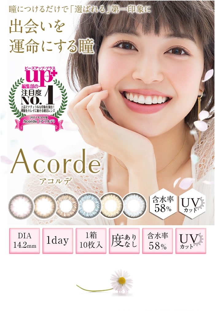 都内で アコルデ ワンデー Acorde 1day 1箱10枚入 カラコン カラーコンタクトレンズ 度あり 度なし 14 2mm Aynaelda Com