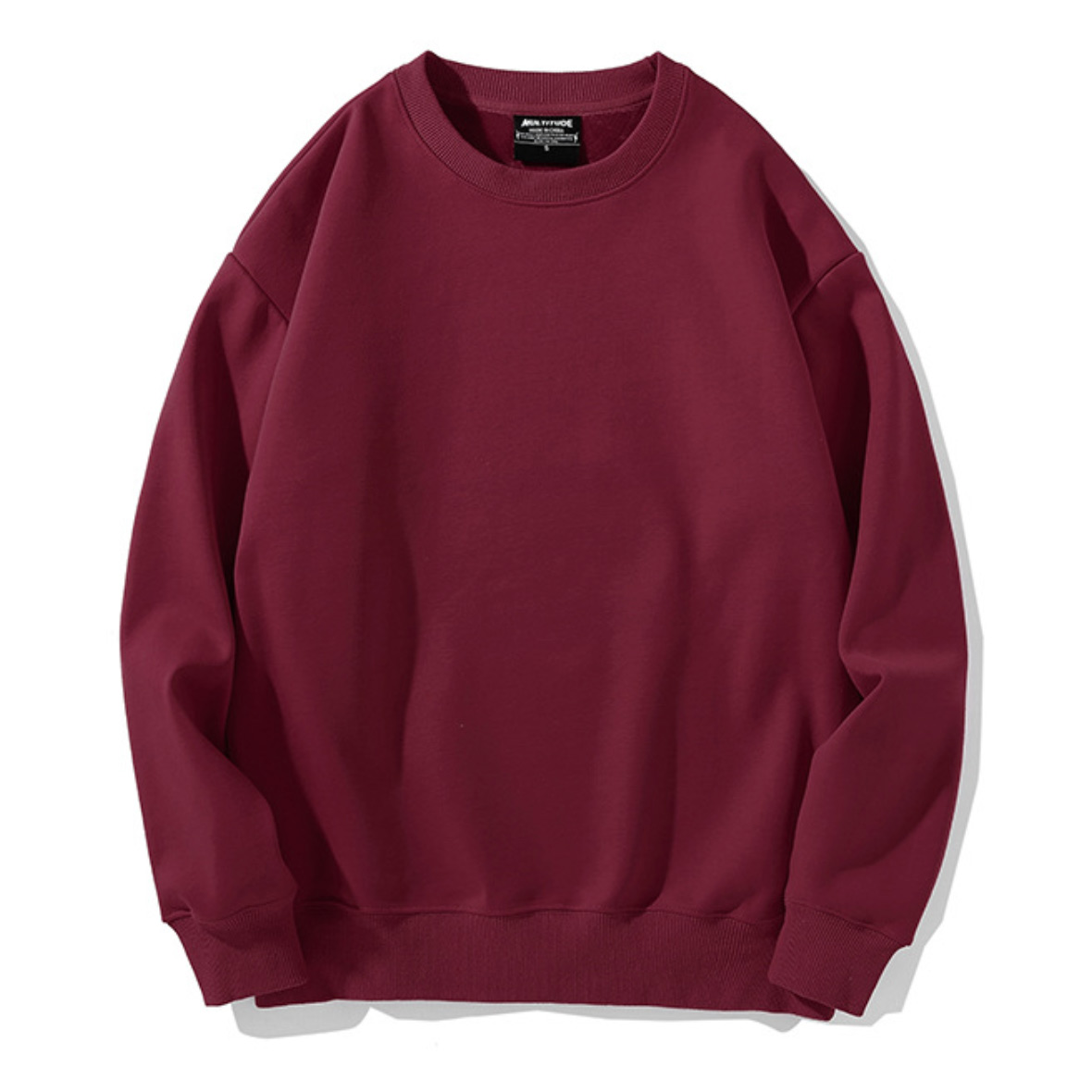 トレーナー メンズ レディース 無地 クルーネックライトトレーナー 上