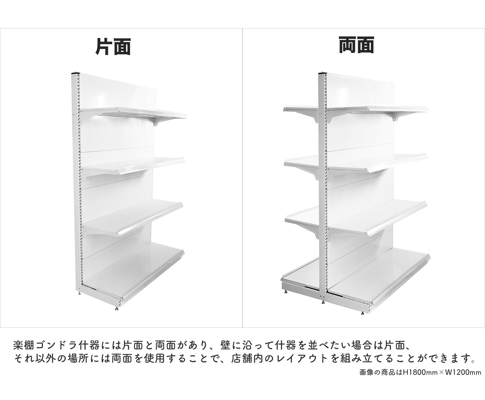 楽棚 店舗用 陳列什器 ゴンドラ什器 FO H1500-W900（棚板付き）（一式セット） ゴンドラ 陳列棚 陳列台 店舗用什器 お店 ユニット  スチールラック 物販 商品棚 : 9999-8181kk159033 : Gapou Online - 通販 - Yahoo!ショッピング