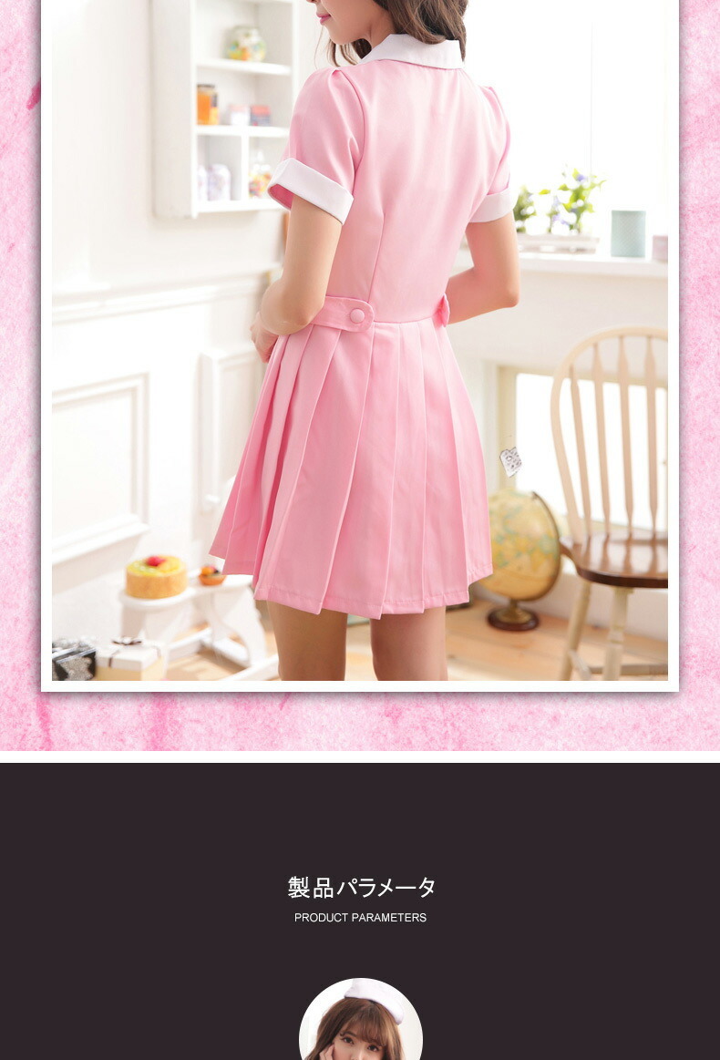 コスプレ プリーツナースL286 ハロウィン イベント 仮装 衣装 変装