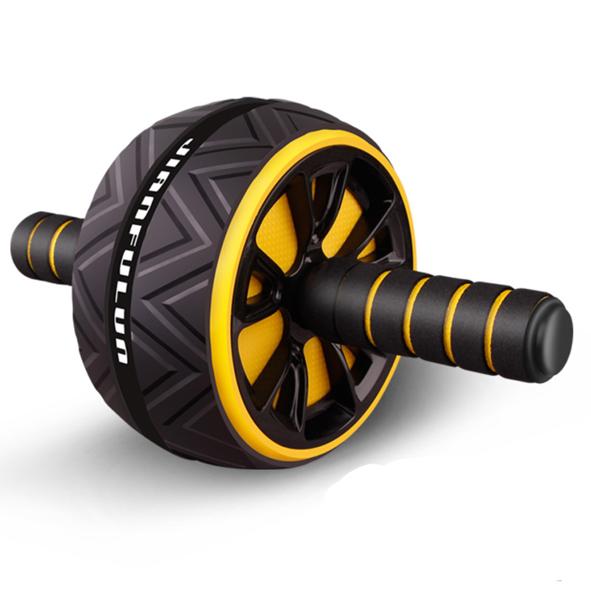 腹筋ローラー ひざマット付 2 腹筋運動 超静音 筋トレ ダイエット