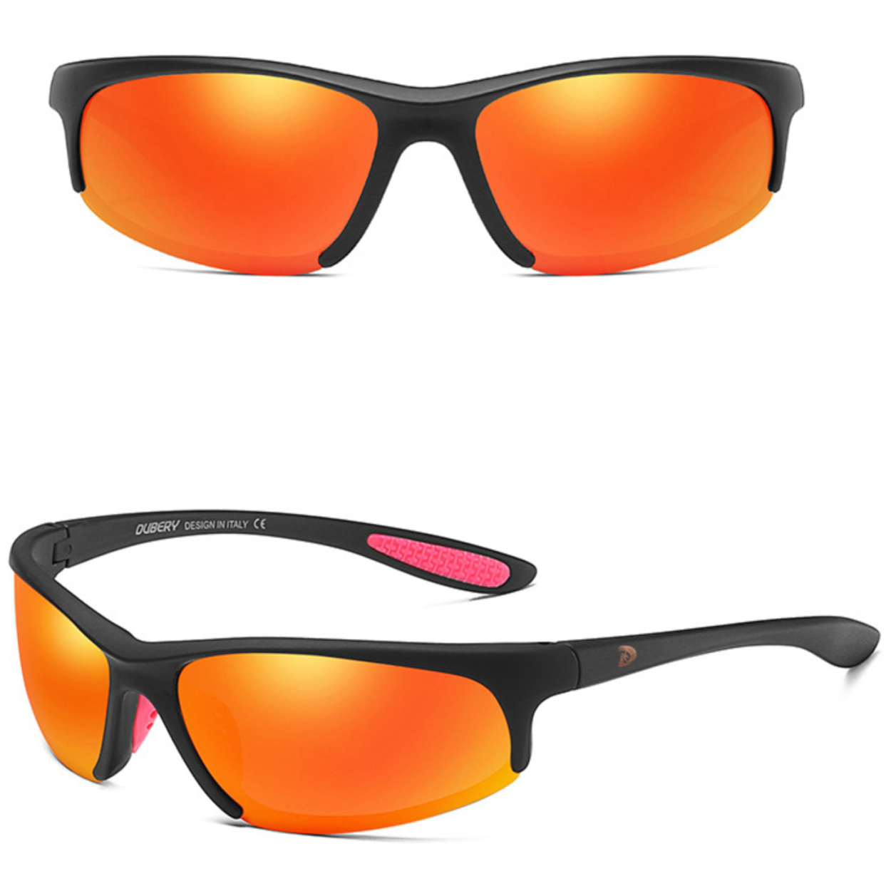 スポーツサングラス D185 偏光 メンズ レディース UVカット スポーツ