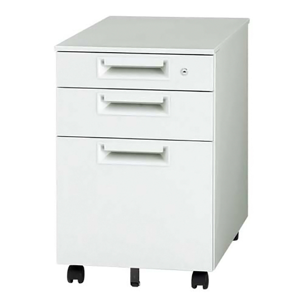 PLUS（プラス） 設置迄 JSシリーズ サイドキャビネット3段 W396×D577