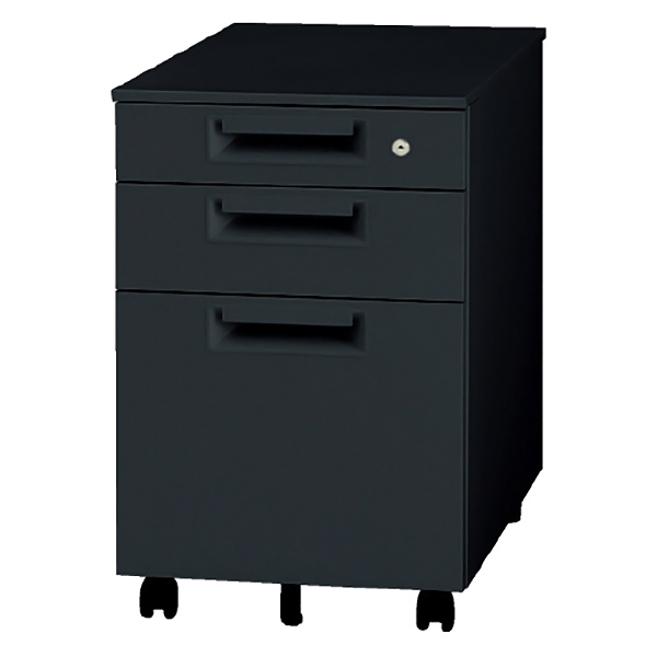 PLUS（プラス） 設置迄 JSシリーズ サイドキャビネット3段 W396×D577