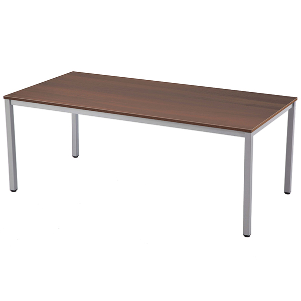 Dシリーズ ミーティングテーブル W1800×D900 天板ホワイト/ナチュラル/ダーク×グレー脚 RFD-1890 会議室 会議机  大型テーブル(事業所様限定)