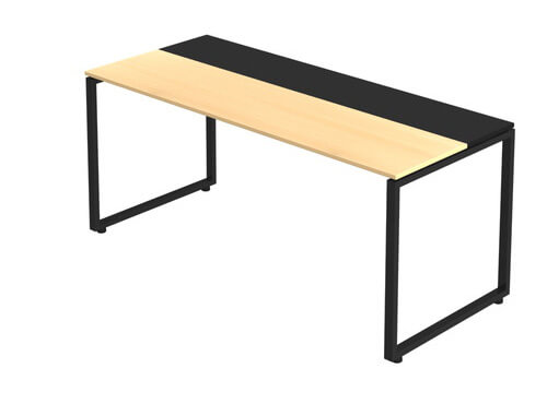 オフィスデスク パソコンデスク NS スタンダード テーブル 幅160 奥行70 高さ72cm 机 pcデスク デスク おしゃれ オフィス 在宅の画像