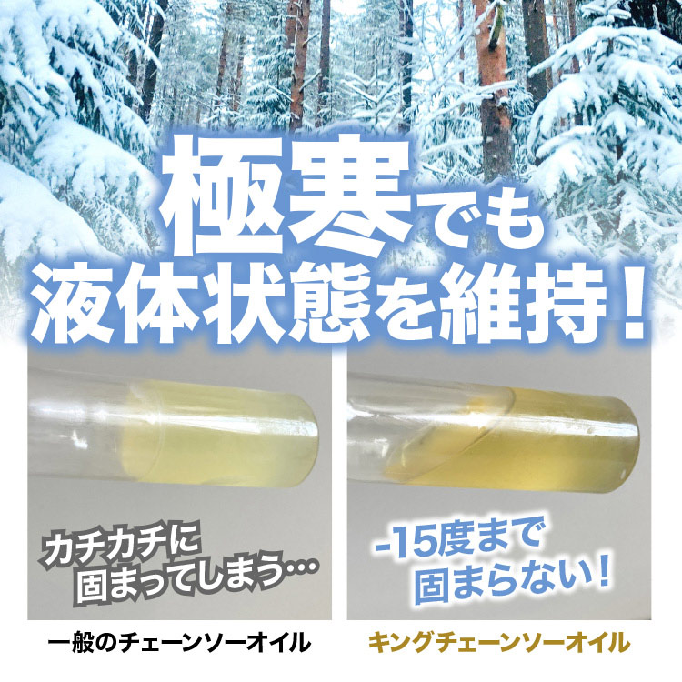 Hunter Zero KING チェーンソーオイル 20L 超高粘度 (ISO VG180) オールシーズンタイプ break the limit 関連画像3