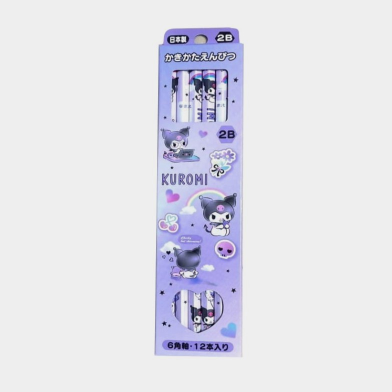 クロミ 鉛筆 2B 12本セット かわいい 筆記具 [文具] 幼稚園 小学校