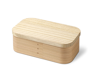 朝倉家具 三ツ星弁当箱 600ml 木製 弁当箱 わっぱ弁当 杉 桐 天然木