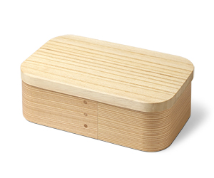 朝倉家具 三ツ星弁当箱 750ml 木製 弁当箱 わっぱ弁当 杉 桐 天然木