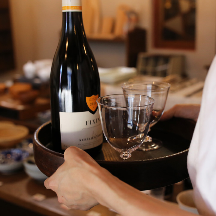 東屋 BAR ワイン fresco フレスコ 猿山修 吹きガラス ワイングラス 日本製
