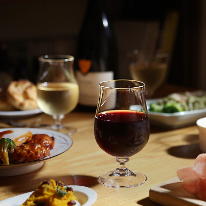 東屋 BAR ワイン? fresco フレスコ 猿山修 吹きガラス ワイングラス