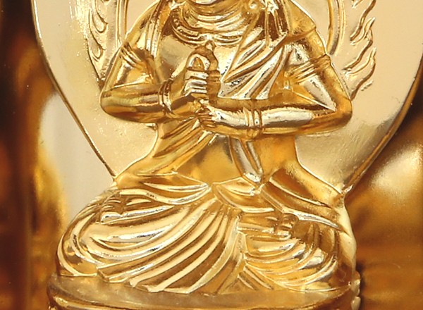 仏像 大日如来 厨子 9.7cm