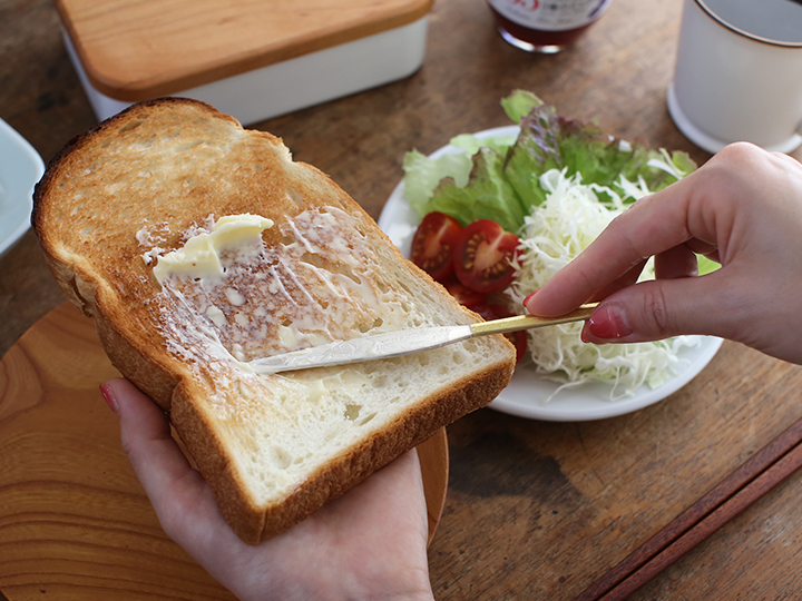 FUTAGAMI バターナイフ バタースプレッダー 真鍮製 カトラリー