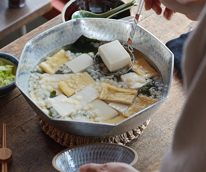 姫野作. アルミ八角鍋 6寸/7寸/8寸/9寸 板厚3mm 日本製 アルミ ガス火