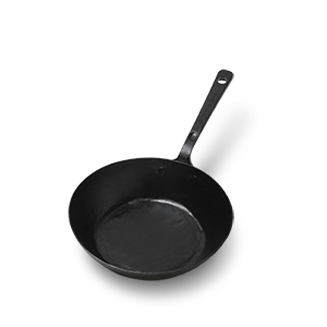 近藤製作所 ちょっと深めの鉄フライパン 22cm 鉄フライパン 板厚1.6mm