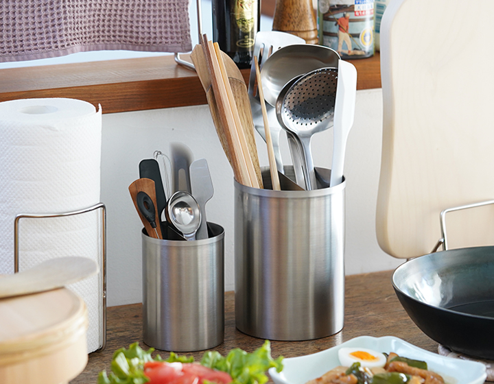 家事問屋 ツールスタンド 15 調理器具立て : がらんどう 手仕事品と 