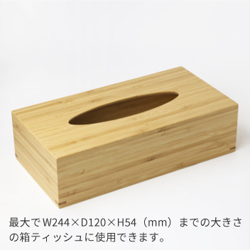 公長齋小菅 ティッシュボックス 竹製 ティッシュケース 公長斎小菅