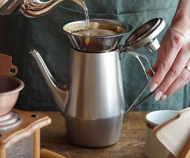 仔犬印（KOINU） コーヒーポット 2人用 ワイドオープン コーヒー