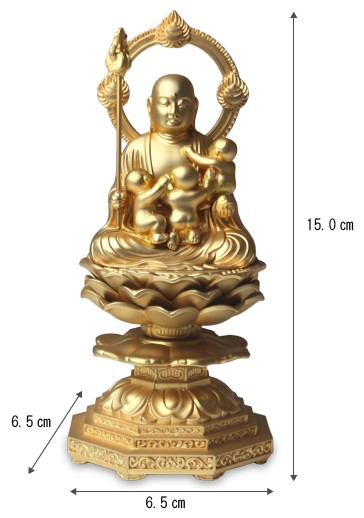 仏像 子安地蔵菩薩 15cm