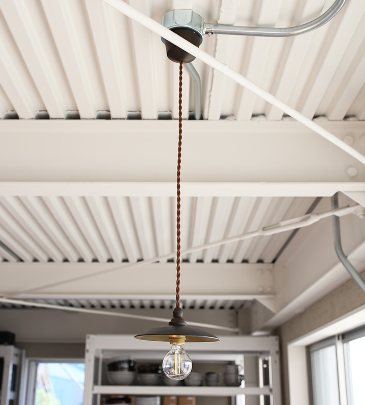 FUTAGAMI（フタガミ） ペンダントランプ 円盤 黒ムラ ペンダントライト