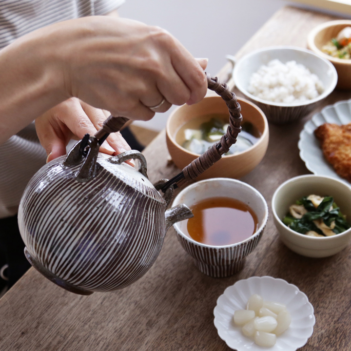 BARBAR サビ十草 土瓶 マルヒロ 馬場商店 急須 お茶 波佐見焼 日本製