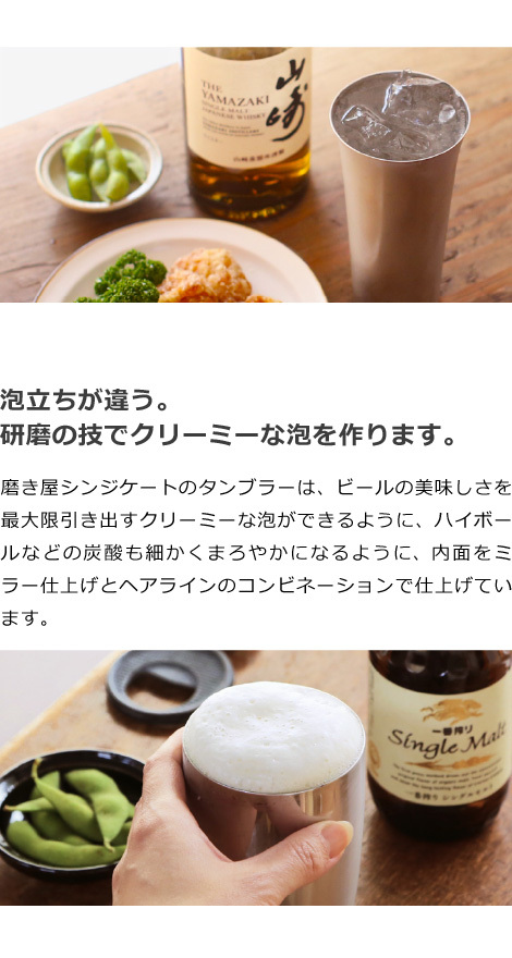 磨き屋シンジケート ハイボールタンブラー 435ml ステンレス 磨き屋シンジケート ハイボールタンブラー 435ml ステンレス