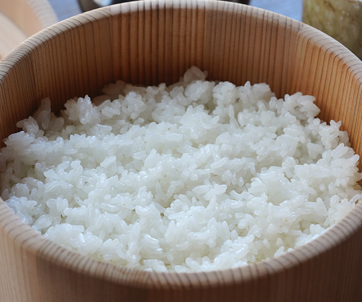 日樽 浅型おひつ 2合 お櫃 国産 日本製 秋田杉桶樽 工芸品 木製 竹タガ