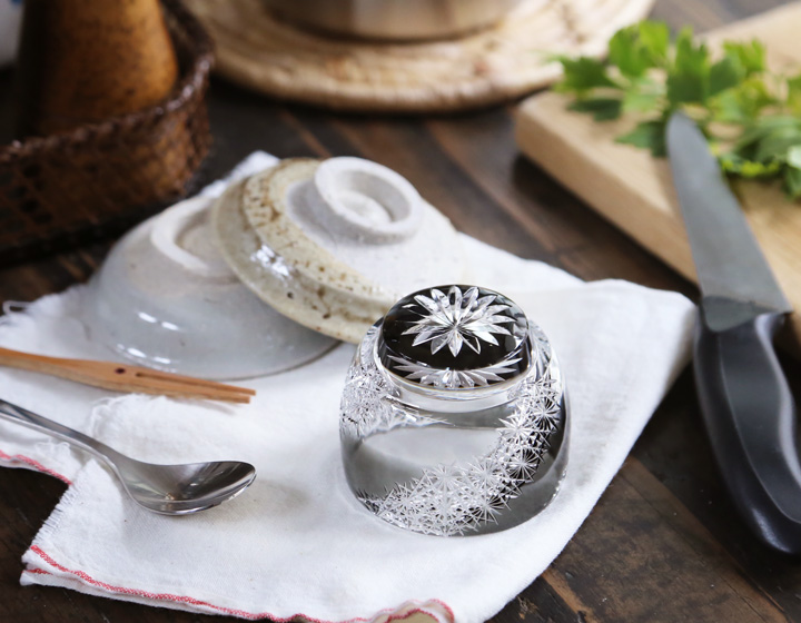 黒切子　ぐい呑 黒切子 ぐい呑 | 薩摩切子のことなら薩摩びーどろ工芸