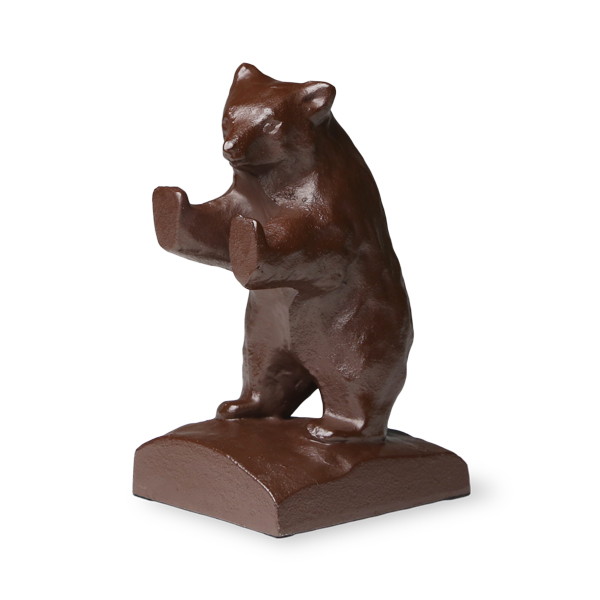 アイアンストッパー クマ ブックエンド 本立て ドアストッパー 扉止め