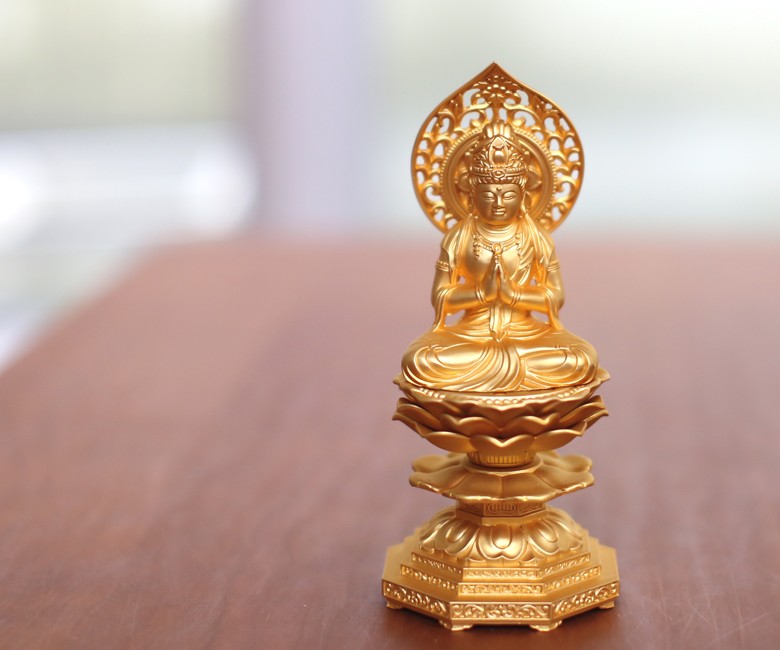 仏像 勢至菩薩 15cm