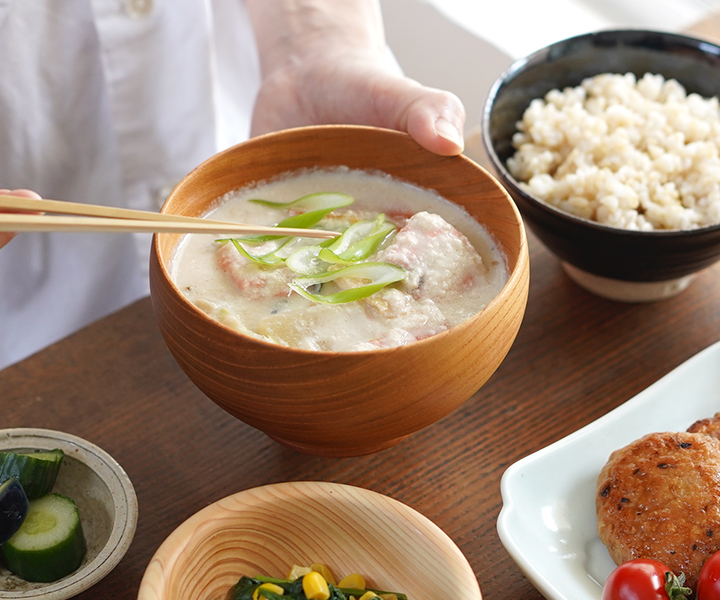 薗部産業 めいぼく椀 大 けやき 汁椀 木製 国産 天然木 日本製 SONOBE