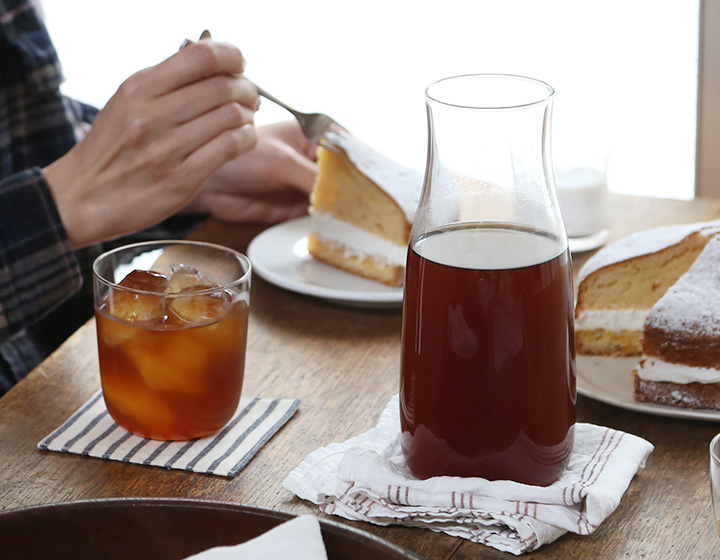 TG 耐熱ピッチャー&カップセット 620ml カラフェ デキャンタ 深澤直人
