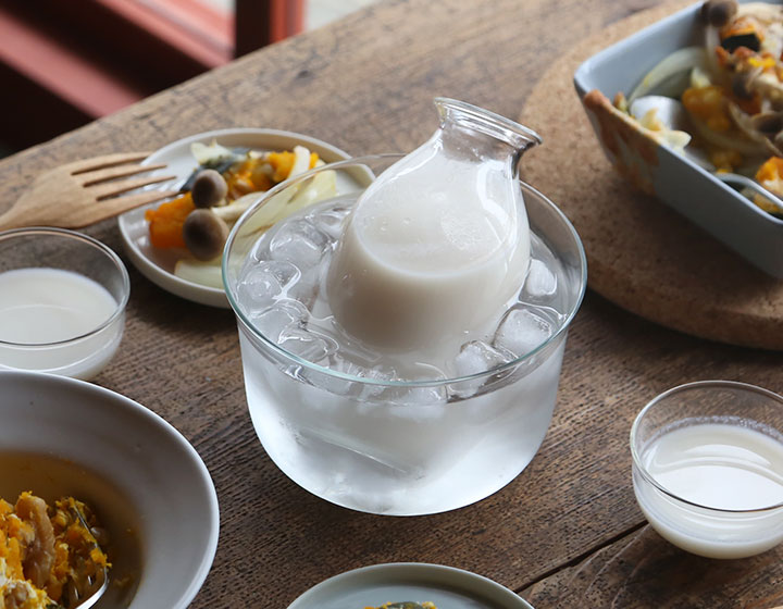 TG(ティージー) 酒器セット 270ml 2客 耐熱ガラス 冷酒 1合強 徳利