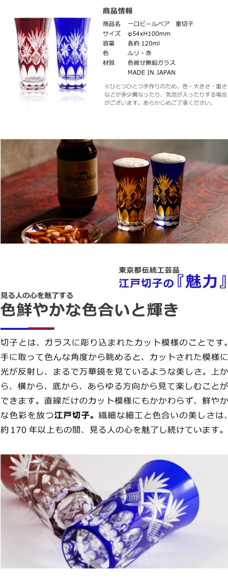 田島硝子一口ビールの商品情報