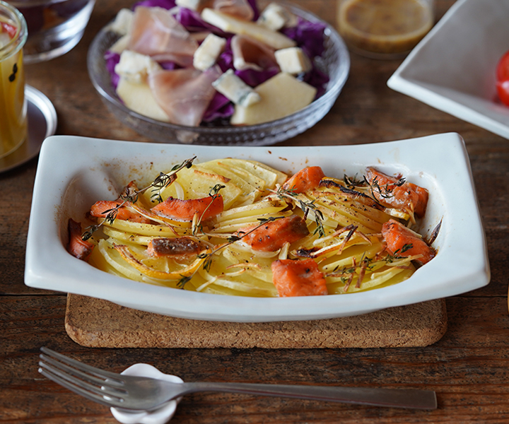 浦富焼 グラタン皿 白磁 鳥取 民藝 陶磁器 日本製 オーブン皿 耐熱