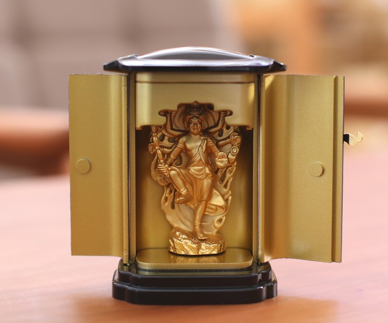 仏像 烏枢沙摩明王（うすさまみょうおう）像 トイレの神様 10.3cm