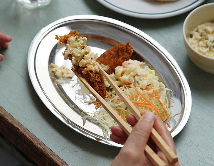 和田助製作所 SW 18-8 平渕 小判皿 9インチ オーバル 昭和 洋食