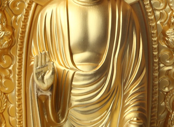 仏像 薬師如来立像 17cm
