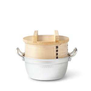 山一 ミニ和せいろ 15 身 ツメ付 単品 ひのき 1合 蓋なし 国産 蒸籠