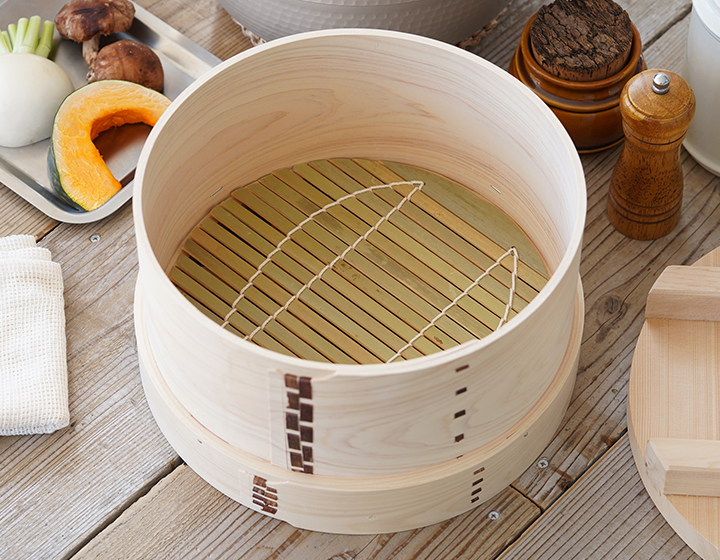 山一 特級和せいろ 27 身 単品 ひのき 蓋なし 国産 蒸籠 ヒノキ 日本製
