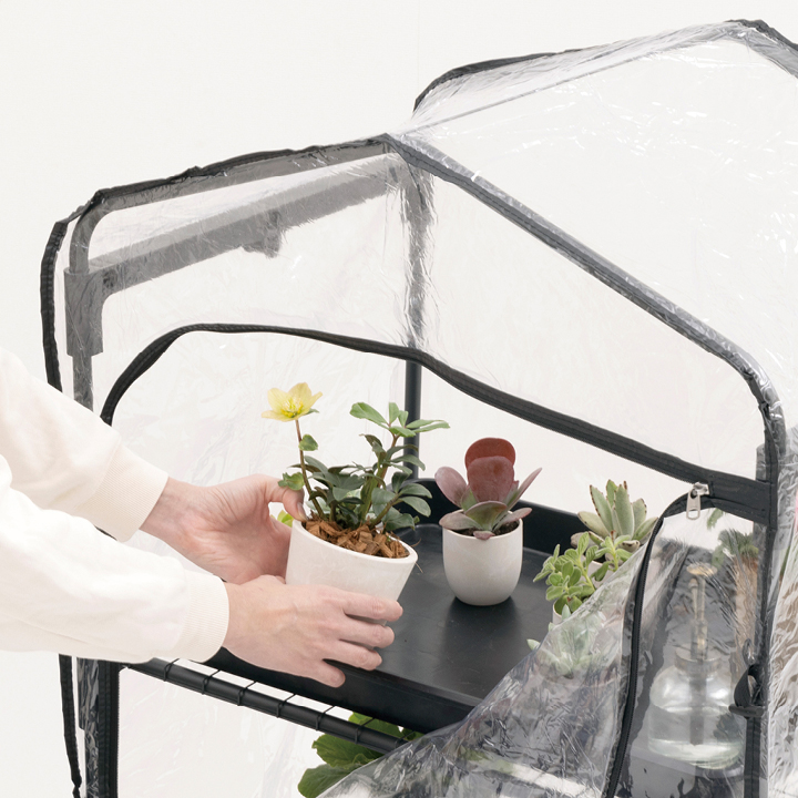 タカショー 爆買 ビニールハウス 家庭用 簡易 ビニール温室 ダブル