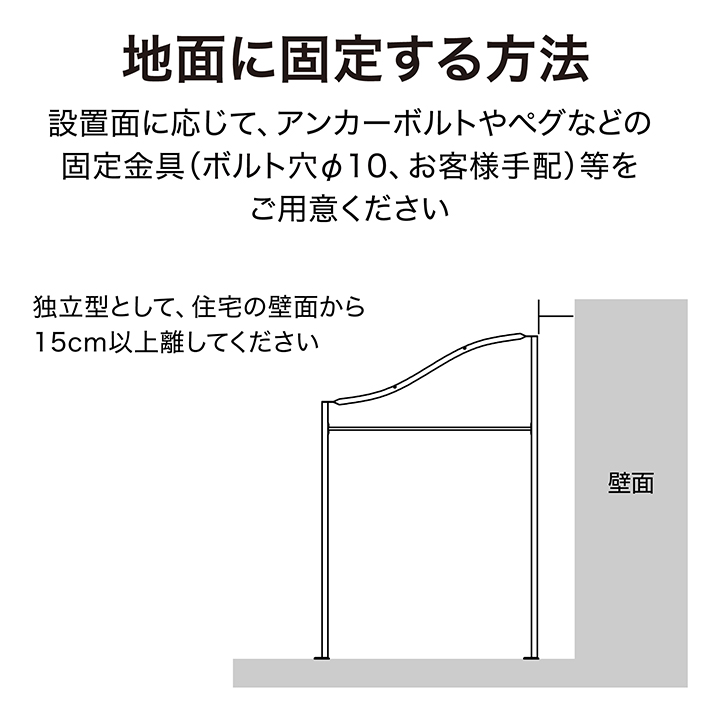 タカショー 日よけ サンシェード オーニング 紫外線 UV カット 目隠し 遮光 撥水 窓 / シェードポーチサンレモ 2200 雨よけグレー /中型_7