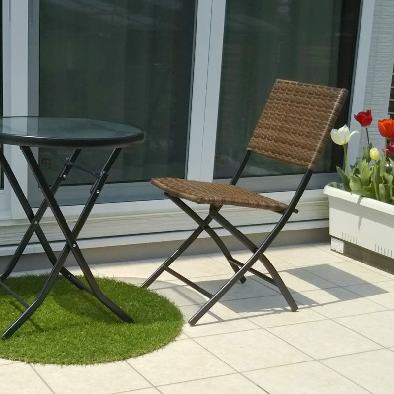 タカショー イス チェア 椅子 屋外 家具 ファニチャー スチール