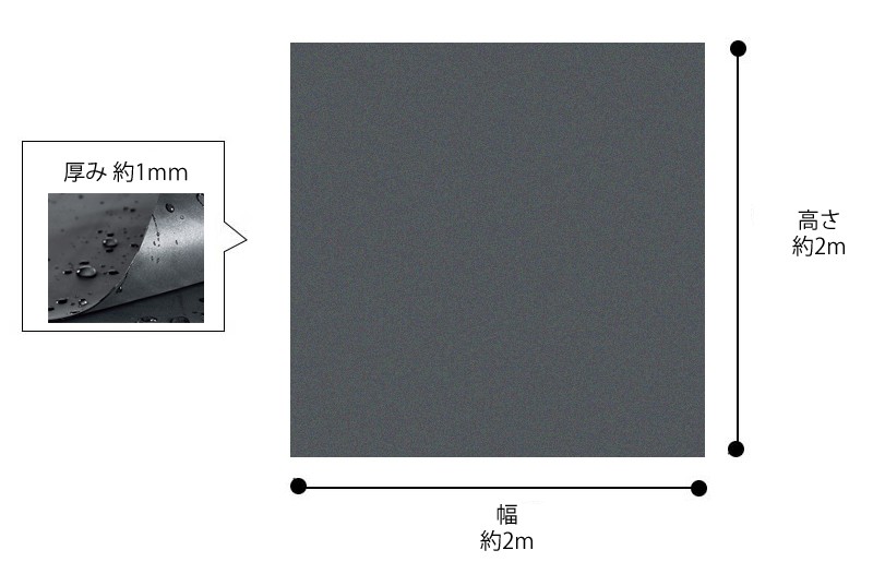 池 流れ 防水シート ライナー 厚い 強い ゴム DIY タカショー / EPDMポンドライナー 2ｘ2m /小型 : 46231500 :  青山ガーデン ヤフー店 - 通販 - Yahoo!ショッピング