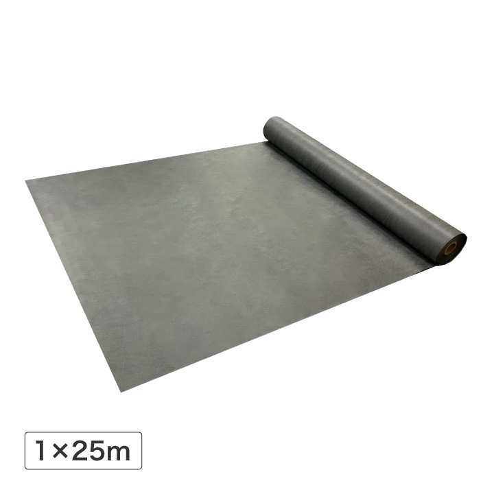 爆買 鷹見世物 防草 居敷き / 人工芝下敷用防草居敷き 1×25m /小型
