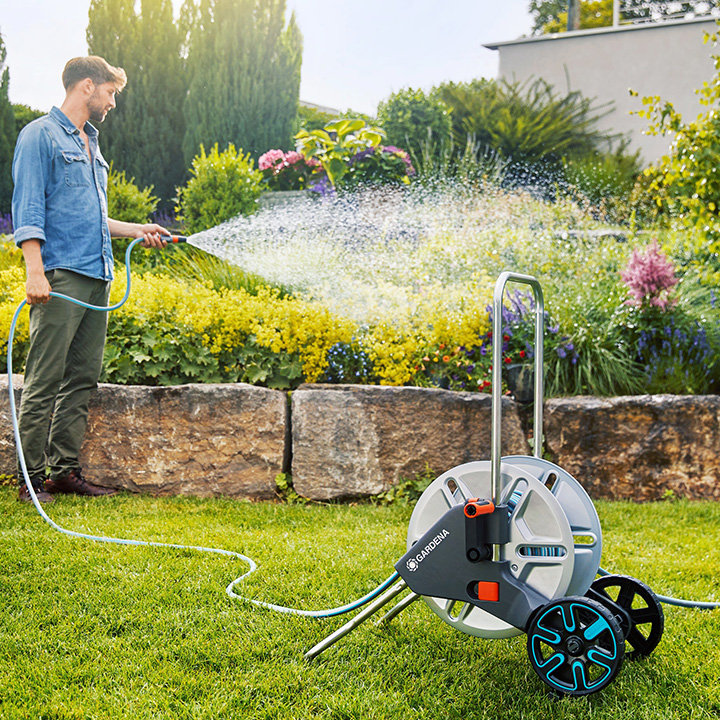 ���� �^�J�V���[ GARDENA �z�[�X���[�� �U�� ����� ��� �K�[�f�j���O �K���f�i/ ���^���z�[�X�g�����[ M �Z�b�g CleverRoll / ���^
