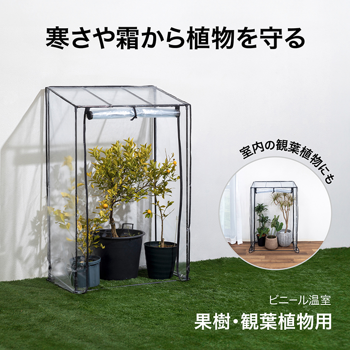 タカショー ビニールハウス 家庭用 簡易温室 ビニール温室 果樹・観葉
