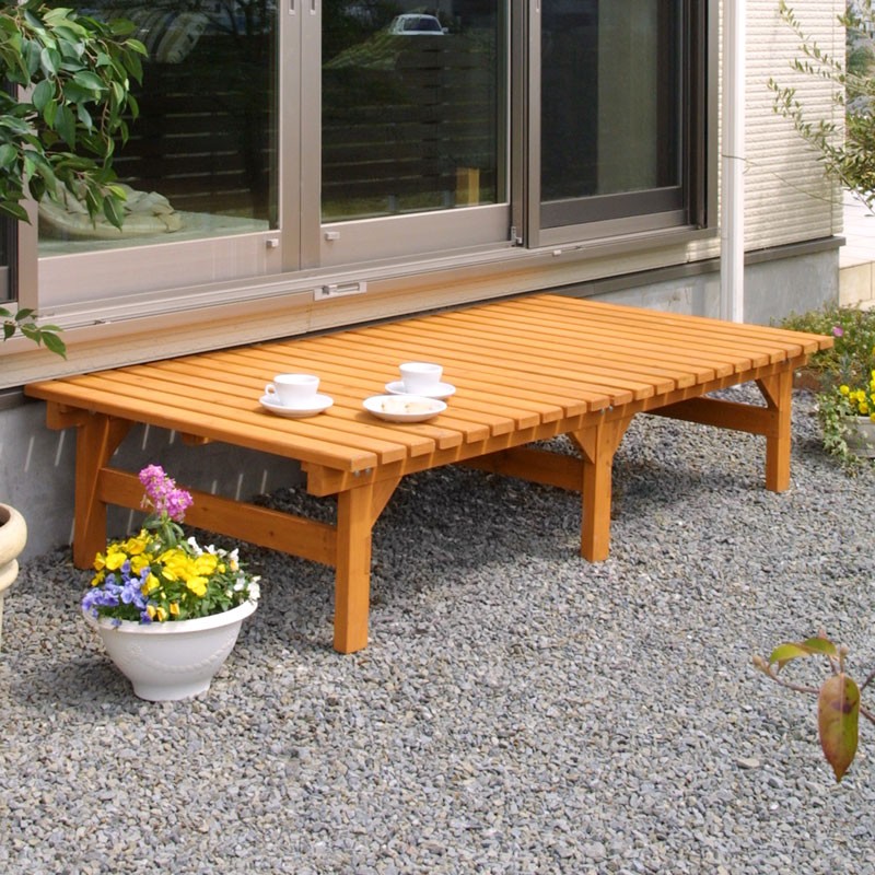 タカショー 縁台 ウッディーDX縁台 W180×D58×H40cm ナチュラルm Amazon.co.jp: タカショー 縁台 ウッディーDX縁台 W180×D58×H40cm
